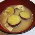 なつきばぁば's cooksnap of when they made さつまいものお味噌汁♪.