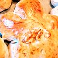クックSZZ58B☆'s cooksnap of when they made HBで簡単♩くるみパン.