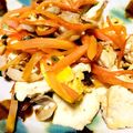 ぴけー's cooksnap of when they made 豚肉と豆腐の人参の簡単チャンプルー.