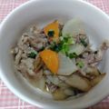 なお＆ひめ's cooksnap of when they made 豚こま切れ肉と大根の味噌煮.