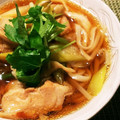 yuyayazu's cooksnap of when they made 鶏モモ肉で十分！！鴨南蛮風鶏南蛮そば.