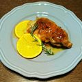 Meguminomy's cooksnap of when they made 鶏肉のオレンジソース煮.