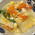 クックRJG0L2☆'s cooksnap of when they made 高野豆腐の卵とじ〜ふんわりやわらか〜♥.