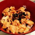 きっこ＠南西フランス's cooksnap of when they made 【得損】サイゲン大介の絶品親子丼【備忘】.