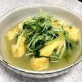 YUKIKI☆'s cooksnap of when they made 簡単☆水菜と油揚げの煮びたし.