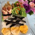 ゆうあやまま☆'s cooksnap of when they made ウインナーにハムの着物でおめかしを～*＊.