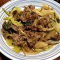  しー's cooksnap of when they made 牛肉とセロリのオイスター炒め.