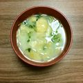 ☆なあなクック☆'s cooksnap of when they made 豆苗と玉ねぎのお味噌汁.