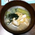 こともみ's cooksnap of when they made 我が家の味噌汁(小松菜／ほうれん草).
