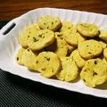 kucina's cooksnap of when they made かぼちゃのハロウィンクッキー.