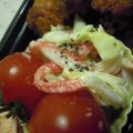abumix's cooksnap of when they made キャベツとカニカマのゴママヨサラダ.