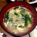 りさぽよん's cooksnap of when they made 簡単☆時短❗ニラ玉ネギスープ❗.