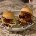 Marblehead's cooksnap of when they made チキンタツタ風バーガー.