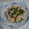 イチゴ、イチゴ。's cooksnap of when they made 鶏むね肉柔らかっ！えのき炒め.