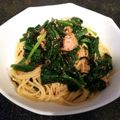 さと0122's cooksnap of when they made ツナとほうれん草の塩昆布パスタ.