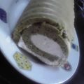 ななえモン's cooksnap of when they made ヤーコンの抹茶米粉ロールケーキ♪.