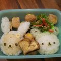 れおいち's cooksnap of when they made ♪キャラ弁♪リラックマ うさぎ♪.