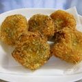 ♪ななのの♪'s cooksnap of when they made チーズがとろ～ん♡かぼちゃコロッケ.