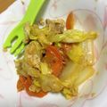 るーりーさん's cooksnap of when they made まろやか♪豚肉と白菜の卵チーズ中華炒め.