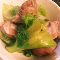 ハルココア's cooksnap of when they made 我が家の大皿*砂肝とレタスの炒めもの.
