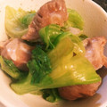 ハルココア's cooksnap of when they made 我が家の大皿*砂肝とレタスの炒めもの.