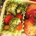 シャル菜's cooksnap of when they made ブロッコリーとパプリカの胡麻和え.