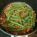 はらやす's cooksnap of when they made ＊隠元とナッツのガーリックバター炒め＊.