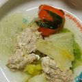いかめし321's cooksnap of when they made ＊豆腐でふわふわ豚ひき肉だんご鍋＊.