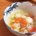 mementy's cooksnap of when they made 果報団子汁（かほうだんご汁）.