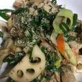 大阪のちゃーちゃん's cooksnap of when they made 牛肉とレンコンの甘辛煮.