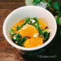 ☆micoco☆'s cooksnap of when they made 【春菊とみかんのカッテージチーズ和え】.