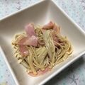 亜久里's cooksnap of when they made えのきとベーコンのポン酢レンチン.
