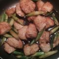 のえもゆ's cooksnap of when they made 鶏むね肉とアスパラガスの中華炒め.