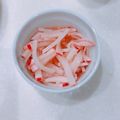 こつゆ☆'s cooksnap of when they made 赤い大根のなます.