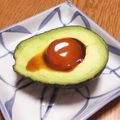 ぽめchan's cooksnap of when they made めちゃ美味♡アボカドin黄身醤油漬け♪.