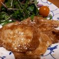 名月。's cooksnap of when they made 豚ロース柚子胡椒焼き.