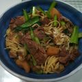 さーパパ's cooksnap of when they made 豚角煮のパスタ.