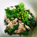 美貴姉's cooksnap of when they made 菜の花のツナクリームチーズ和え.