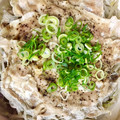ふたごゆき's cooksnap of when they made 豚ごぼう＆もやし蒸し☆.