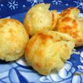 ふわすか's cooksnap of when they made たこ焼き器でカリカリポテトチーズ.