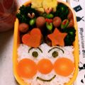 かんちゃんごはん's cooksnap of when they made 簡単キャラ弁☆アンパンマン.