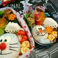 ♡мiчаⅵ♡⋆'s cooksnap of when they made ＊キャラ弁＊　レースなハンバーグ♪.