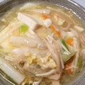 楽しい食卓☆'s cooksnap of when they made 簡単☆豆腐のエノキとカニカマ餡煮.