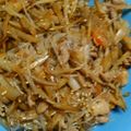 sorairoha's cooksnap of when they made 豚肉入りきんぴらごぼう.