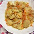 ぽぽきゅ's cooksnap of when they made 我が家の ふーちゃんぷるー♪.