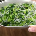 rikacooook's cooksnap of when they made 材料２つで簡単！じゃこ＋小松菜炒め.