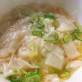 ちゃむむん's cooksnap of when they made 餃子の皮で作る!!フォー風スープ♪.