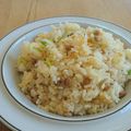 ∞しん's cooksnap of when they made 納豆炒飯☆絶対ぐちゃぐちゃしない方法!!.