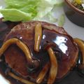 tmキッチン's cooksnap of when they made ハンバーグに♪簡単和風きのこソース☆.
