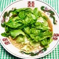 にきけん's cooksnap of when they made レタスをぽいっ！と入れた醤油ラーメン.
